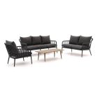 Manifesto Celante/ROUGH-K Sessel-Sofa Lounge-Set 4-teilig
