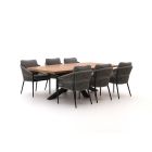 Bellagio Mineo/Induno Dänisch oval 240 cm Gartenmöbel-Set 7-teilig