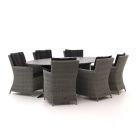 Intenso Adriano/Furato ellips 240 cm Gartenmöbel-Set 7-Teilig