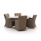 Intenso Adriano/Furato ellips 200 cm Gartenmöbel-Set 5-Teilig