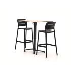 Forza Pazzia/Canzo 70 cm Gartenbar-Set  3-teilig stapelbar verstellbar