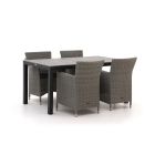 Intenso Borno/Fidenza 160 cm Gartenmöbel-Set 5-Teilig