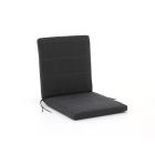 Fiber Outdoor Kissen Auflage Niedriglehner 92x46cm - Dunkelgrau Melange