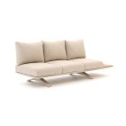 SUNS Stockholm Gartenbank 3-Sitzer links/rechts 255 cm