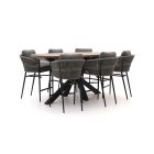 Bellagio Mineo/ROUGH-Y Ellips 240 cm Gartenbar-Set 7-teilig