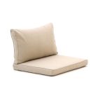 Madison Loungekissenset luxe Sitz 60x60 Rücken 60x40 2-Teilig