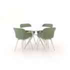 Hartman Le Soleil/Sora ø 127 cm Gartenmöbel-Set 5-teilig