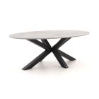 Bellagio Induno Ellips Gartentisch 240x120 cm