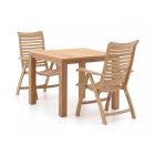 Sunyard Corby/Buxton 90 cm Gartenmöbel-Set 3-teilig verstellbar