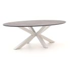 Bellagio Induno Ellips Gartentisch 200x110 cm