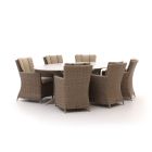 Intenso Adriano/Furato Ellips 240 cm Esstischgruppe 7-teilig