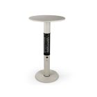 Monti HeatLine Vibe Bartisch mit Heizstrahler 1500 W ø 60 cm (h: 110 cm)