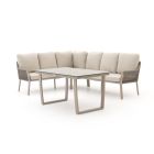 Tierra Outdoor Liv Dining Lounge-Set 2-teilig