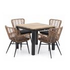 Intenso Asti/Lagundo 90 cm Gartenmöbel-Set 5-teilig