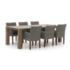 Intenso Lesa/ROUGH-X 240 cm Gartenmöbel-Set 7-teilig