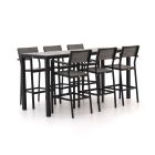 Bellagio Fidenza 220 cm Gartenbar-Set 7-Teilig