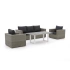 Intenso Carpino/Bolano Gartentisch Lounge-Set 4-teilig