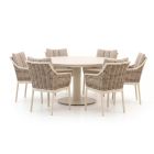 Apple Bee Milou/Melville ø 160 cm Gartenmöbel-Set 6-teilig