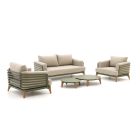 Bellagio Esenta Sessel-Sofa Lounge-Set 5-teilig