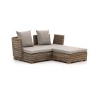 ROUGH-B Chaiselongue Lounge-Set 3-teilig