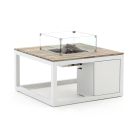 Cosiraw Lounge Feuertisch 100x100x55 cm