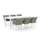 Manifesto Matese/Menzano 220 cm Gartenmöbel-Set 7-teilig