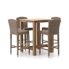 Intenso Sergio/ROUGH-X 80 cm Gartenbar-Set 5-teilig