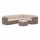 ROUGH-C Ecklounge-Set 5-teilig 6-Sitzer