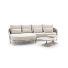 SUNS Feroli/Nova Chaiselongue Lounge-Set 4-teilig rechts