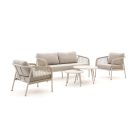 Forza Magra Sessel-Sofa Lounge-Set 5-teilig