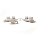 Bellagio San Lupo hoek loungeset 5-delig 4-zits