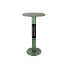 Monti HeatLine Vibe Bartisch mit Heizstrahler 1500 W ø 60 cm (h: 110 cm) - Grün