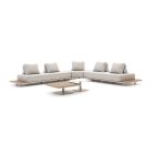 Bellagio San Lupo Ecklounge-Set 5-teilig 5-Sitzer