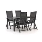 Bellagio Trappeto/Fidenza 160 cm Gartenmöbel-Set 5-Teilig