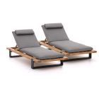 SUNS Nardo Gartenliegen-Set 2-teilig