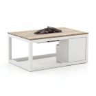 Cosiraw Lounge Feuertisch 120x80x55 cm
