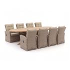 Intenso Mazzano/ROUGH-Y Ellips 280cm dining tuinset 9-delig verstelbaar