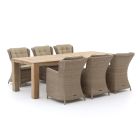 Intenso Milano/ROUGH-X 240 cm Gartenmöbel-Set 7-teilig