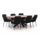 Tierra Outdoor Liv/ROUGH-Y Ellips 240cm dining tuinset 7-delig stapelbaar