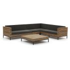 ROUGH-D Ecklounge-Set 5-teilig