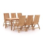 Sunyard Oxford/Liverpool 210 cm Gartenmöbel-Set 7-teilig verstelbar