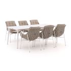 Manifesto Novara/Sora 220 cm Gartenmöbel-Set 7-teilig