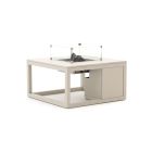 Cosiraw Lounge Feuertisch 100x100x55 cm