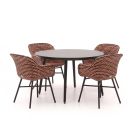 Hartman Delphine/Sophie Studio ø 128 cm Gartenmöbel-Set 5-teilig