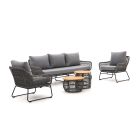 Intenso Isorella Sessel-Sofa Lounge-Set 5-teilig