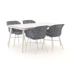 Hartman Delphine/Sophie Studio 170 cm Gartenmӧbel-Set 5-teilig