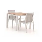 Forza Altea/Fidenza 90 cm Gartenmöbel-Set 3-teilig stapelbar