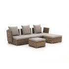 ROUGH-B Chaiselongue Lounge-Set 5-teilig