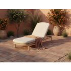 Hartman Palma Gartenliege mit Rollen verstellbar