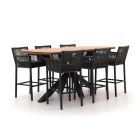 Manifesto Rivola/Induno Dänisch oval 220 cm Gartenbar-Set 7-teilig